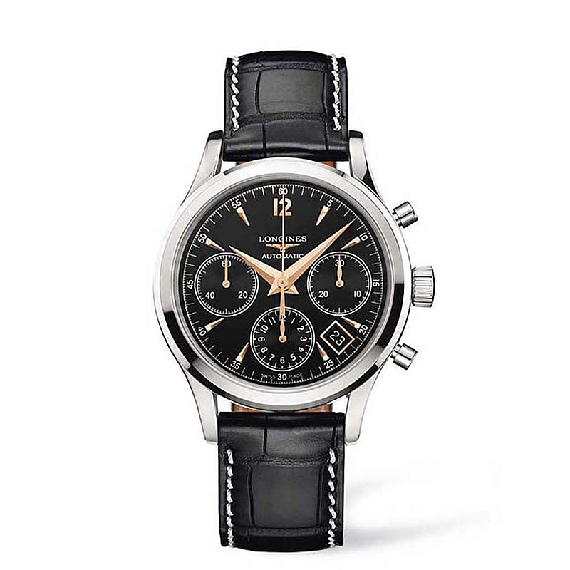 Longines (L2.750.4.56.3) - The Longines Column-Wheel Chronograph